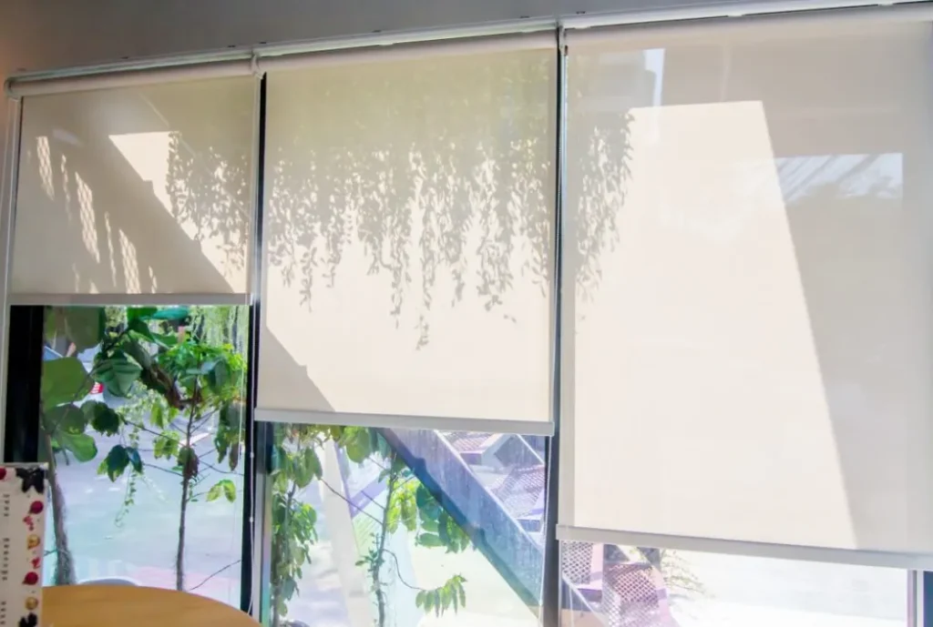 What are the pros and cons of roller window shades