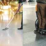 What is the difference between janitorial and cleaning services 