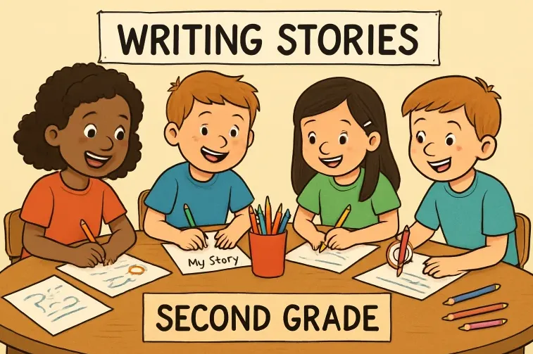Engaging Second Graders with Creative Writing Activities