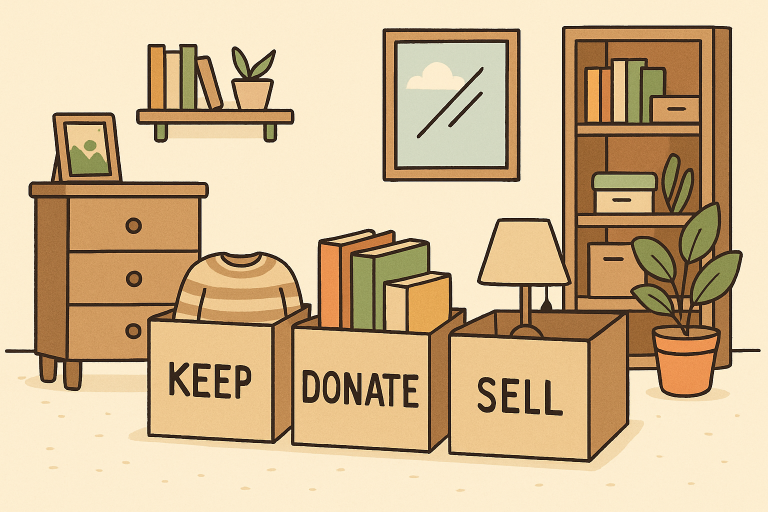 Creative Ways to Downsize Your Home Without Stress